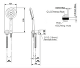 Greens Rocco Hand Shower, Chrome, 90405280CP