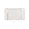 Fienza 90CM Mila Curved Satin White 900 Wall Hung Cabinet - Special Order