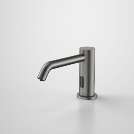Caroma 96390GM Liano II Hob Mounted Electronic Hands-free Soap Dispenser - Gun Metal