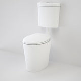 Caroma 982942W Care 610 Cleanflush Connector P Trap Suite with Caravelle Double Flap Seat White - Special Order