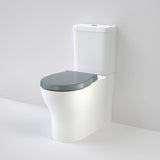 Caroma 985700AG Opal Cleanflush Easy Height Wall Faced Close Coupled Suite with Double Flap Seat Anthracite Grey - Special Order