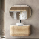 Otti Bondi Wall Hung Vanity, Natural Oak