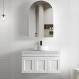 Otti Hampton Mark II Wall Hung Vanity - Satin White