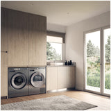 ASKO T408HDTAU 8kg Logic Heat Pump Dryer, Titanium - ASKO Factory Seconds