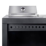 Artusi ABBQMEE3 60cm Built-In Electric Barbecue, Stainless Steel
