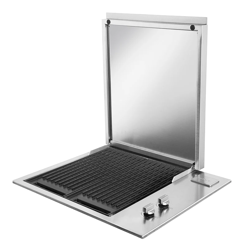 Artusi ABBQMF3 Flat Lid, (Lid Only), Stainless Steel