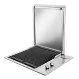 Artusi ABBQMF3 Flat Lid, (Lid Only), Stainless Steel