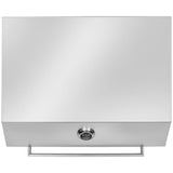 Artusi ABBQMH2 BBQ Roasting Dome with Thermostat (Lid Only), Stainless Steel