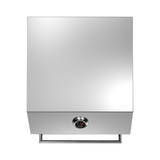 Artusi ABBQMH3 BBQ Roasting Dome with Thermostat (Lid Only), Stainless Steel