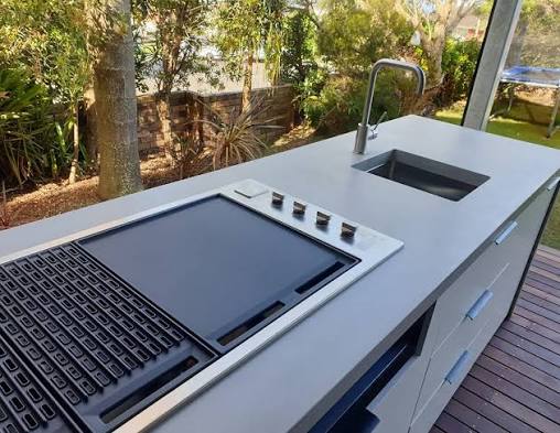 Artusi ABBQM BBQ Built In Gas 4 Burner 1046mm, Stainless Steel