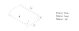 Artusi ABHOOD BBQ Hood, (Lid Only), Gloss Black