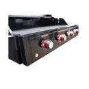 Artusi ABIBBQ4 Halmo Built-In 4 Burner Gas Grill, Black