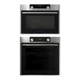 ASKO AC03 Bundle OP8637S 60cm Pyrolytic Oven & OCM8487S Combi Microwave - ASKO Factory Seconds