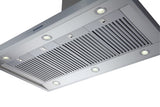Artusi ACH12BBQ 120cm Canopy Outdoor BBQ Rangehood, 2000m3/hr, Stainless Steel