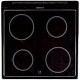 Artusi 60cm Electric Freestanding Oven Black AFC607B