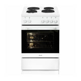 Artusi AFE544W 54cm Electric Freestanding Stove, White
