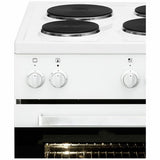 Artusi AFE544W 54cm Electric Freestanding Stove, White
