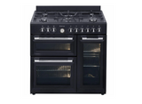 Artusi AFGR935B Freestanding Cooker 90cm with Gas Hob, Black