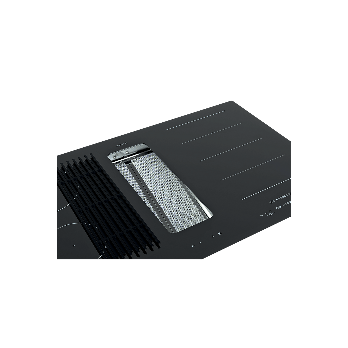 Artusi AID864DD 90cm Induction Cooktop with Integrated Aspiration
