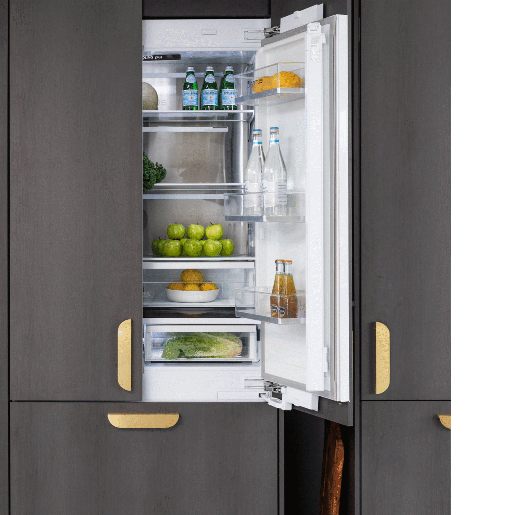 Artusi AINT9100FD 91cm 546L Integrated French Door Fridge