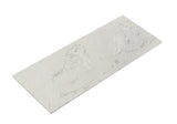 Aulic 900mm Verona Mark II White Fluted Wall Hung Vanity CAWH412-900-ST Alpine Stone Top Vanity Units