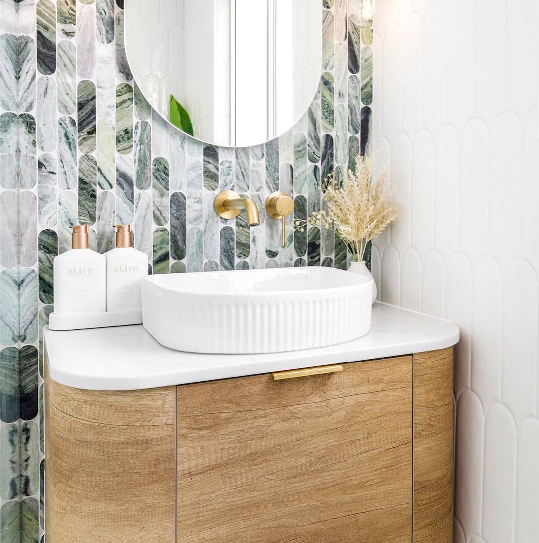 Otti OT4136C Archie 415x365x100 Fluted Above Counter Basin
