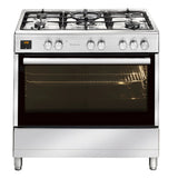 Artusi AFG913X/1 90cm Stainless Steel Dual Fuel Freestanding Stove