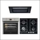 Baumatic 60cm Black Glass Appliance Package BA05