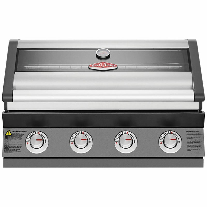 Beefeater BBG1640DA 1600 Series Dark 4 Burner Built-In BBQ - Beefeater New in Box Clearance and Seconds Discount