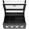 Beefeater BBG1640DA 1600 Series Dark 4 Burner Built-In BBQ - Beefeater New in Box Clearance and Seconds Discount