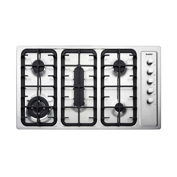 Blanco BCGG9X 90cm Italian Made Stainless Steel Gas Cooktop - Ex Display Discount