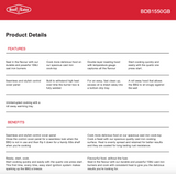 BDB1550GB 1700 Series 5 burner built In BBQ - Beefeater Factory Seconds