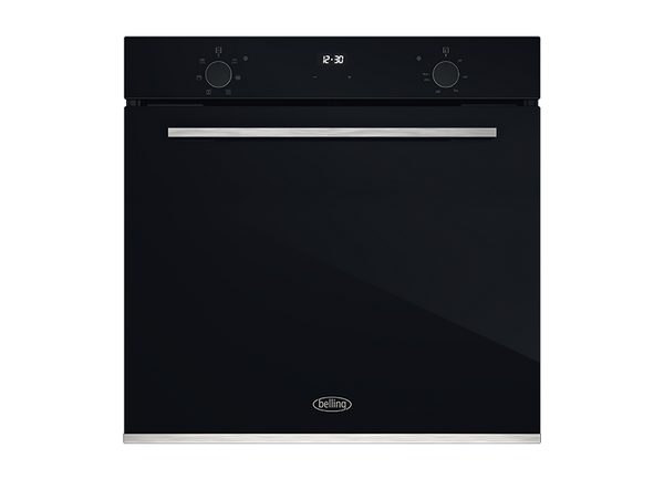 Belling BDO606BK 60cm Multifunction Black Glass Electric Oven