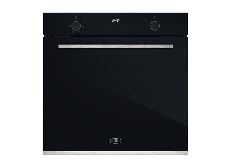 Belling BDO606BK 60cm Multifunction Black Glass Electric Oven