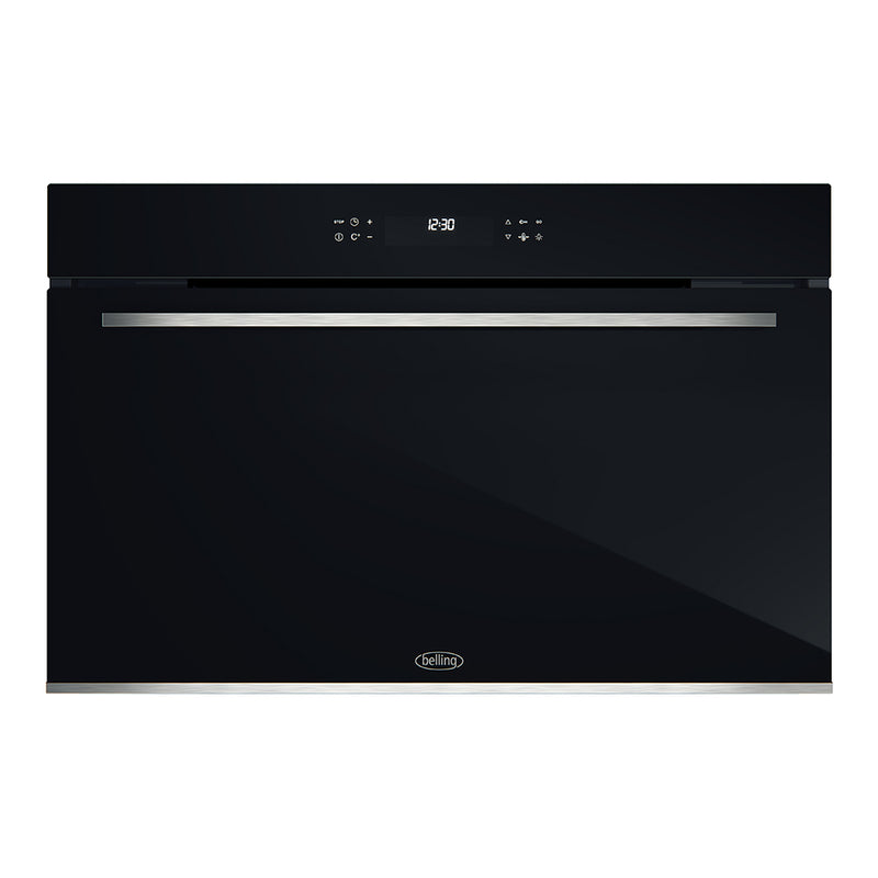 Belling BDO9611BK 90cm Built-in 8 Function Black Glass Oven - Made in Italy