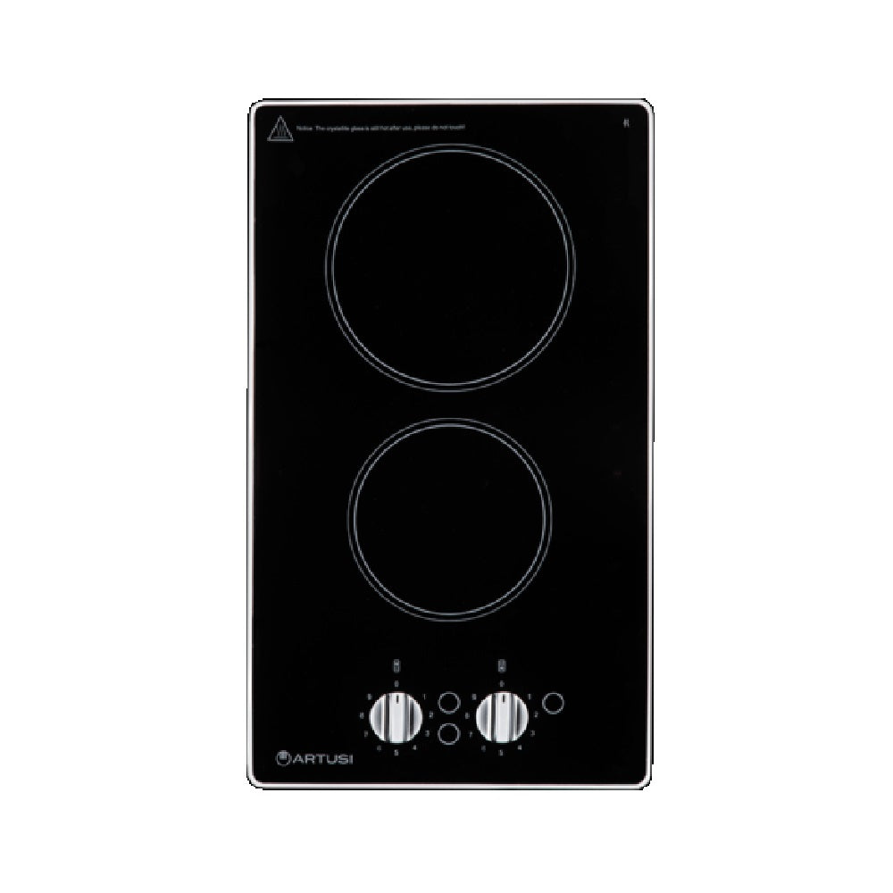 Artusi CACC32K 30cm Ceramic Electric Cooktop, Black