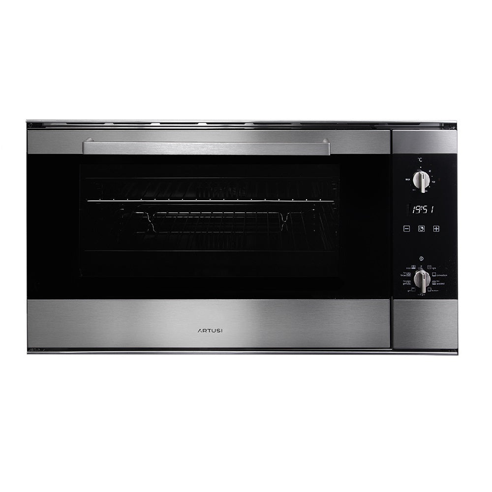 Artusi AO900X 90cm 9 Function Built In Oven, Stainless Steel