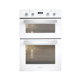 Artusi CAO888W 60cm Built in Electric Double Wall Oven, White