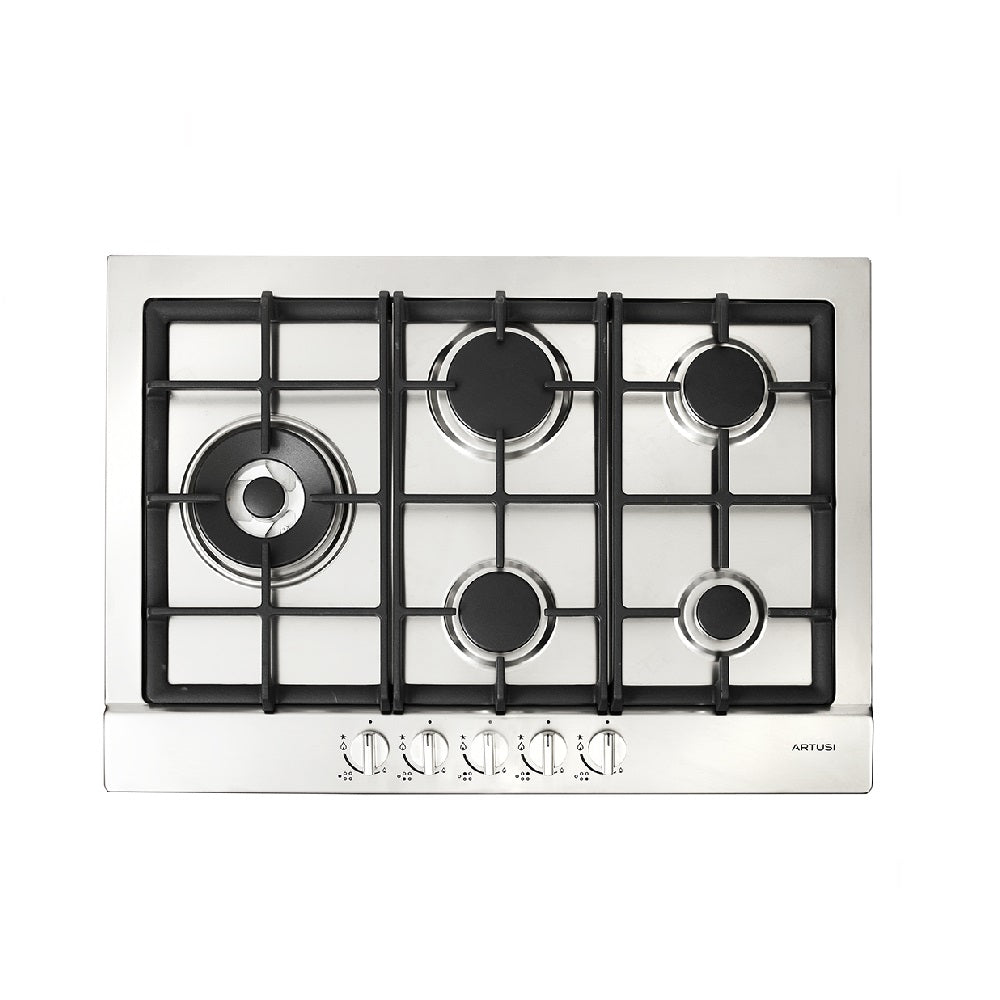 Artusi AGH70XFFD 70cm Gas Cooktop, Stainless Steel