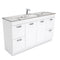 Fienza SM150NKWS Unicab Calacatta Marble Kicker 1500mm Vanity (Single Bowl) - Special Order