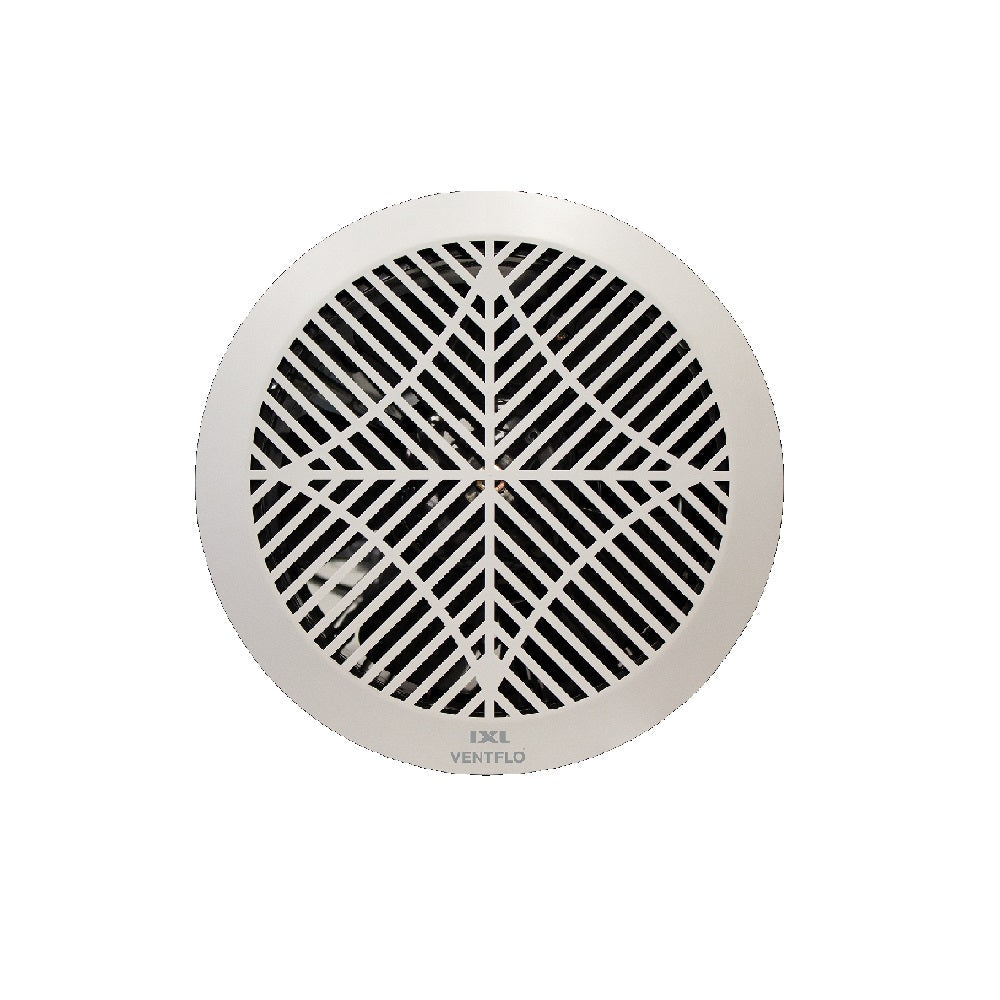 IXL 10333 Ventilation Eco Ventflo Ceiling Exhaust Fan 250mm White - Special Order