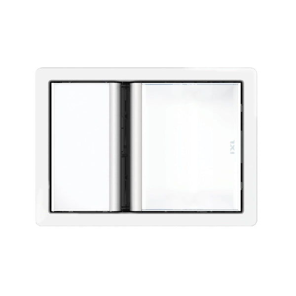 IXL 31411 Bathroom Lighting Premium Tastic Luminate Single Heater, Fan & Light White Fascia - Special Order