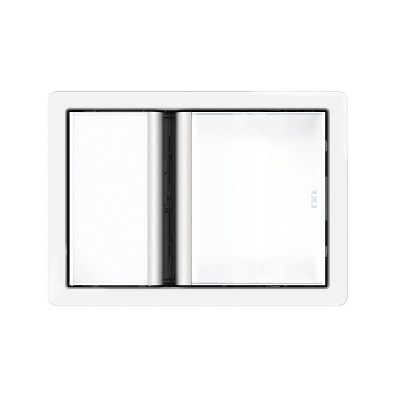 IXL 31411 Bathroom Lighting Premium Tastic Luminate Single Heater, Fan & Light White Fascia - Special Order