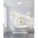 IXL 36412 Bathroom Lighting Premium Tastic Luminate Heater Module Silver Fascia - Special Order