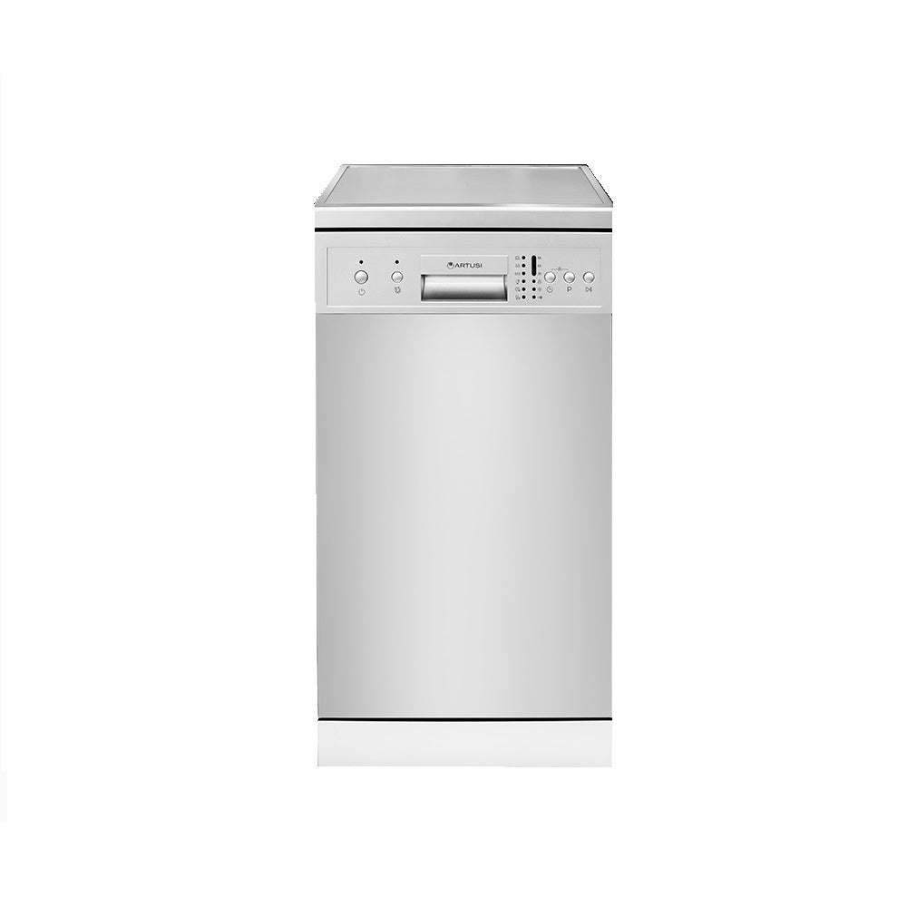 Artusi ADW4501X 45cm Freestanding Dishwasher, Stainless Steel