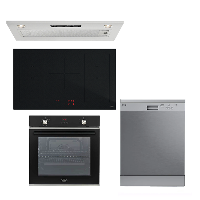 Belling 60cm 90cm Induction Kitchen Package BEI05