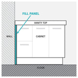 Scandi BF18S Oak Fill Panel