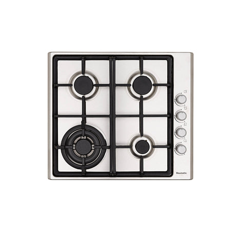 Baumatic Bg4S 4 Burner Stainless Steel Gas Cooktop