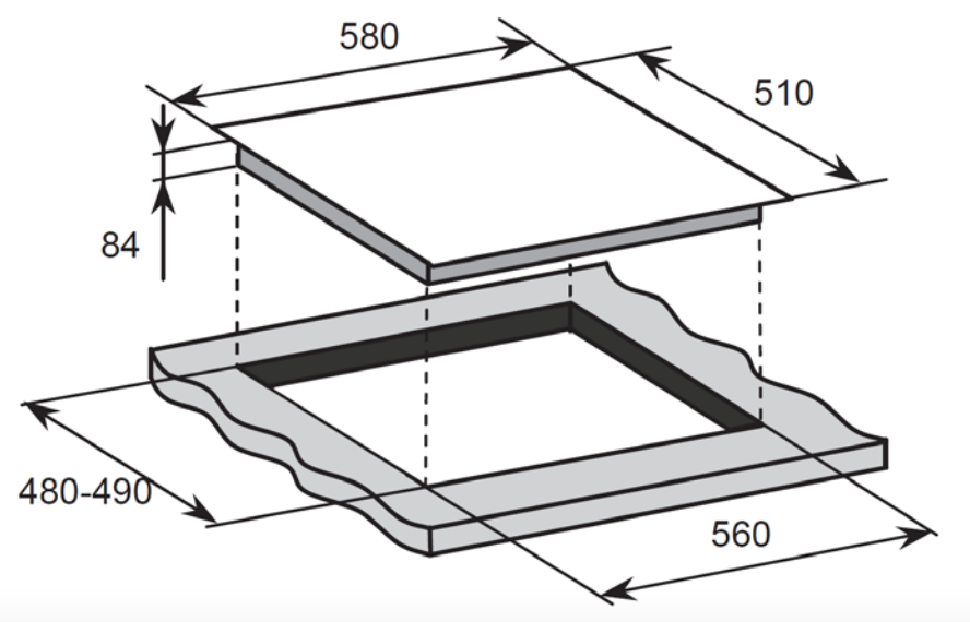 Baumatic Bg4S 4 Burner Stainless Steel Gas Cooktop