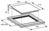 Baumatic Bg4S 4 Burner Stainless Steel Gas Cooktop